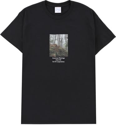 Sci-Fi Fantasy Forest T-Shirt - black - view large