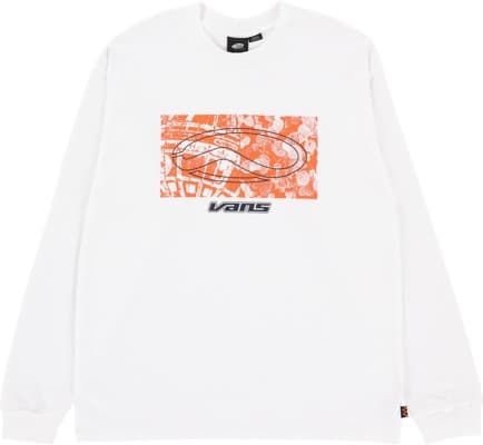 Vans Off The Wall II Loose Skate Classics L/S T-Shirt - white - view large