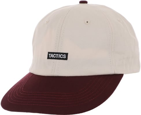 Tactics Trademark Snapback Hat - natural/wine - view large