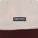 Tactics Trademark Snapback Hat - natural/wine - front detail