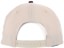 Tactics Trademark Snapback Hat - natural/wine - reverse