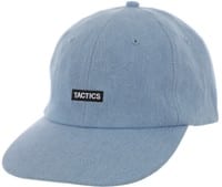 Tactics Trademark Snapback Hat - denim