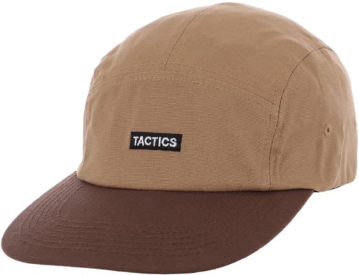 Tactics Trademark 5-Panel Hat - khaki/brown - view large