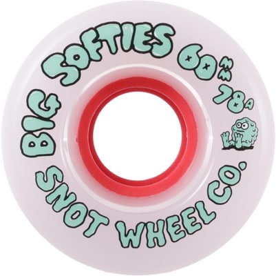 Snot Big Softies Cruiser Skateboard Wheels - pink (78a) - view large