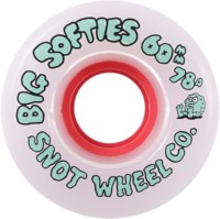 Snot Big Softies Cruiser Skateboard Wheels - pink (78a)