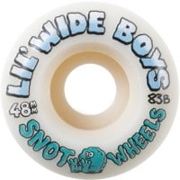 Snot Lil' Wide Boys Skateboard Wheels - white (83b)