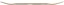Polar Skate Co. Platt Caged 8.75 1991 Jr. Shape Skateboard Deck - side