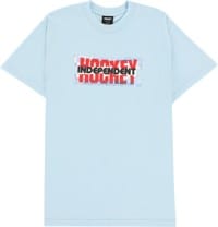 Hockey Decal T-Shirt - light blue