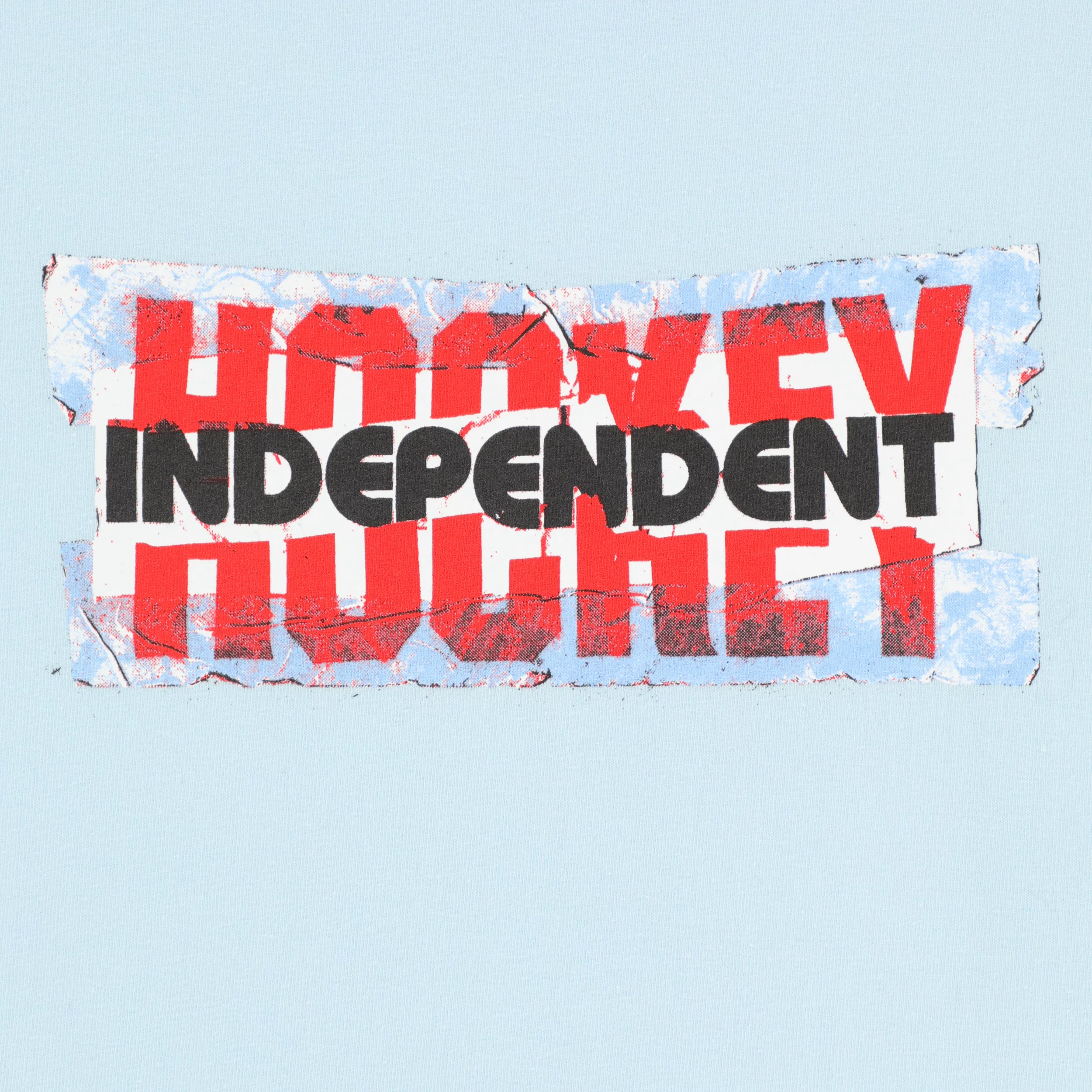 【HOCKEY】 DECAL TEE LIGHT BLUE Hockey Decal T-Shirt - light blue | Tactics