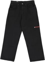 Hockey Independent Double Knee Jeans - (independent truck co.) black