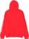 Hockey Half Mask Indy Hoodie - red - reverse