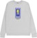 Thunder Boxed Bolt Crew Sweatshirt - grey heather/blue-yellow-black