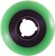 Snot Boogerthane Team Skateboard Wheels - green/black core (97a) - reverse