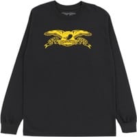 Anti-Hero Basic Eagle L/S T-Shirt - black/gold
