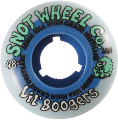 Snot Lil' Boogers Skateboard Wheels - ice/blue core (101a) - view large