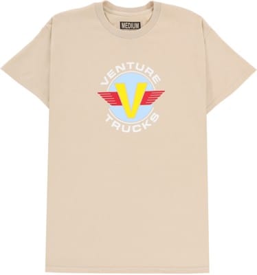 Venture Wings T-Shirt - sand/light blue-yellow-dark red - view large