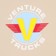 Venture Wings T-Shirt - sand/light blue-yellow-dark red - front detail