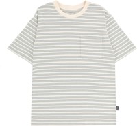 Patagonia Cotton In Conversion Pocket T-Shirt - hidden stripe: natural