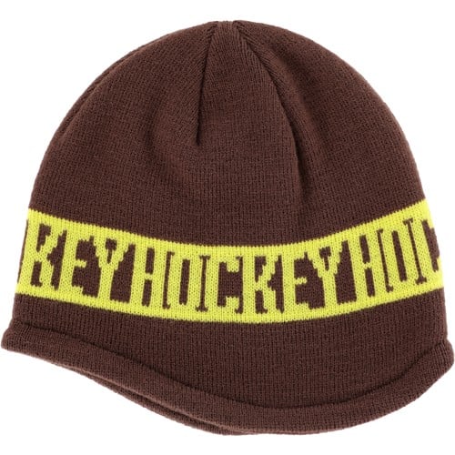 【HOCKEY】EAR FLAP BEANIE BLACK Hockey Ear Flap Beanie Black | One Size | 1141327_One Size