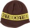 Hockey No Fold Beanie - brown - side