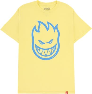 Spitfire Bighead T-Shirt - cornsilk/blue print - view large