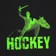 Hockey Victory Hoodie - black - front detail