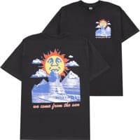 Obey We Come From The Sun T-Shirt - vintage black