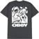 Obey Eyes In My Head T-Shirt - pigment vintage black - reverse