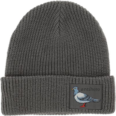 Anti-Hero Lil Pigeon Label Beanie - charcoal/charcoal - view large