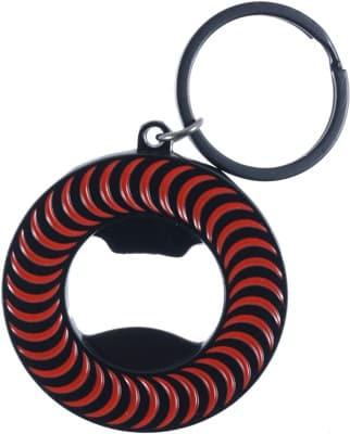 Spitfire Classic Swirl Keychain - black/red - view large