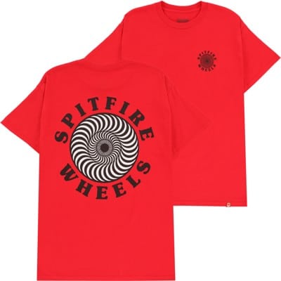 Spitfire OG Classic Fill T-Shirt - red/black-white - view large