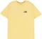 Patagonia '73 Skyline Organic T-Shirt - milled yellow - front