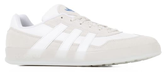 Adidas Gonz Aloha Super 80's Skate Shoes - crystal white/footwear white/bluebird - view large