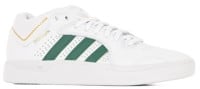Adidas Tyshawn Pro Skate Shoes - footwear white/dark green/blue bird