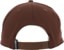 Spitfire Old E Arch Unstructured Snapback Hat - brown - reverse