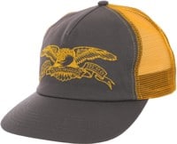 Anti-Hero Basic Eagle Trucker Hat - grey/gold