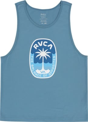 RVCA Prime Palm Tank - cool blue - view large