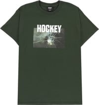 Hockey Thin Ice T-Shirt - dark green