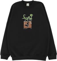 Frog Instagram Ads Crew Sweatshirt - black