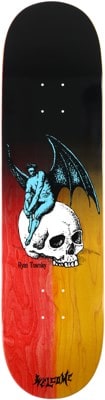 Welcome Townley Nephilim 8.25 Skateboard Deck - black/fire stain - view large