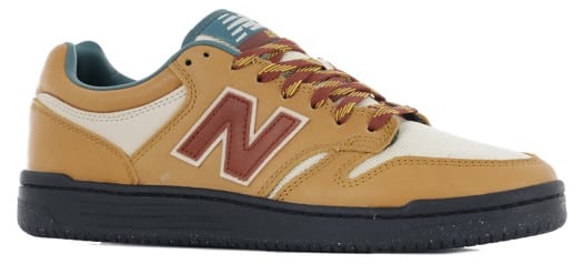 New Balance Numeric 480 Skate Shoes - tan/green/black - view large