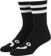 Polar Skate Co. Happy Sad Classic Sock - black/white