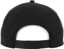 Polar Skate Co. Volcano Snapback Hat - black - reverse