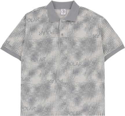 Polar Skate Co. Scribble Polo Shirt - silver - view large