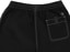 Polar Skate Co. Surf Pants - black/white - alternate reverse