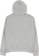 Quasi Bighap Hoodie - heather grey - reverse