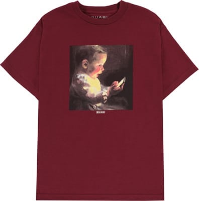 Quasi Child Care T-Shirt - maroon - view large