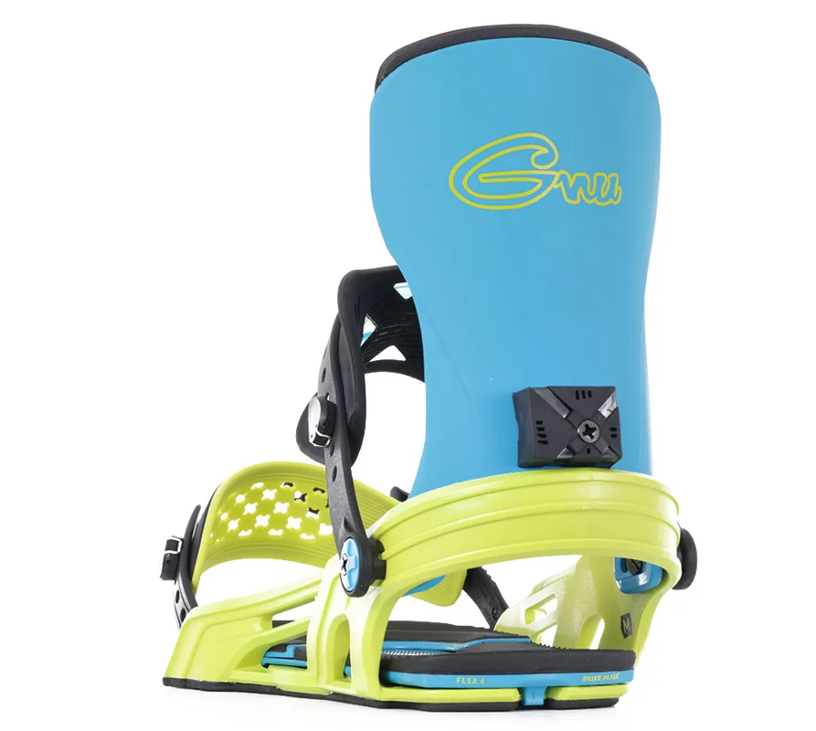 Bent Metal Axtion Snowboard Bindings 2024 - (gnu) blue/green | Tactics