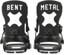 Bent Metal Axtion Snowboard Bindings 2024 - black - back