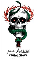 Powell Peralta Bones Brigade Mike McGill Sticker